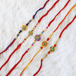 Premium Handcrafted Designer Rakhi Set of 5