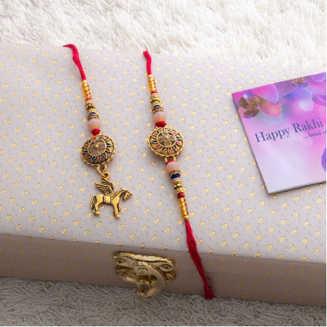 Premium Quality Rakhi Lumba Materials in Elegant Box