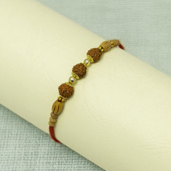Premium Spiritual Rudraksha Rakhi