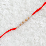 Pretty Pearl and Beads Rakhi