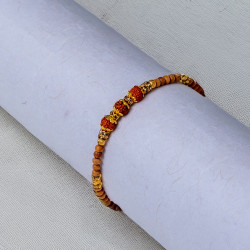 Protective Blessing Rudraksh Rakhi