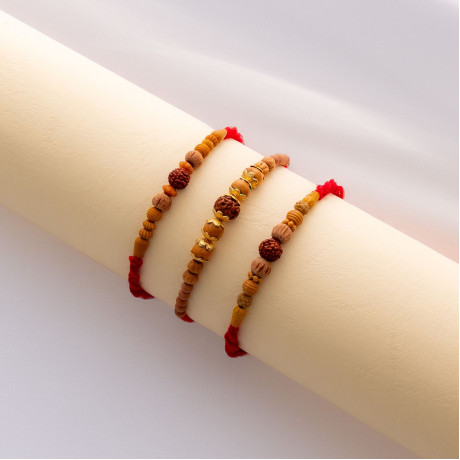 Protective Bond Handcrafted Rakhi Trio