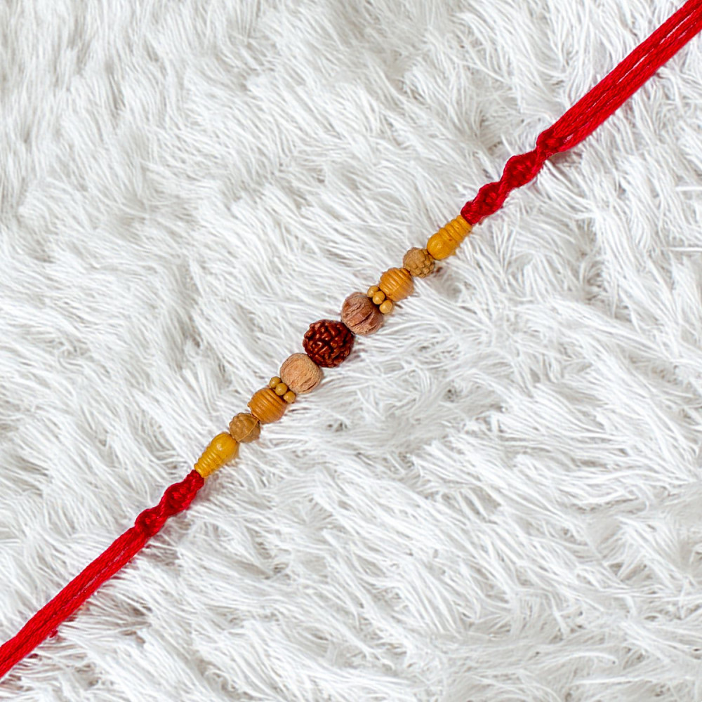 Pure Rudraksh Blessing Rakhi - PRPL1115