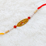Pyare Bhaiya with Pearls and Beads Work Rakhi Pyare Bhaiya with Pearls and Beads Work Rakhi