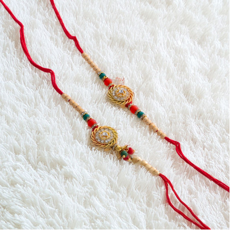Royal Silk Bhaiya Bhabhi Rakhi
