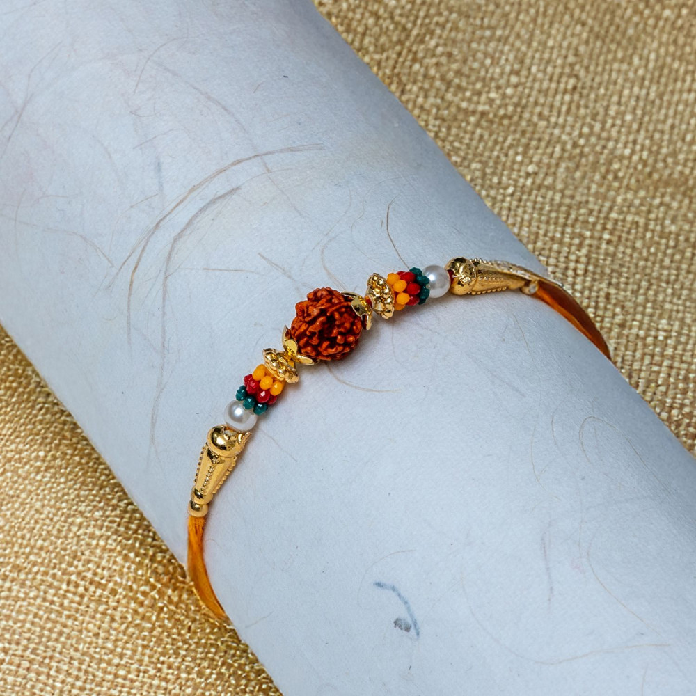 Rudraksh Power Thread Rakhi Rudraksh Power Thread Rakhi