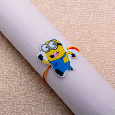 Running Minion Kids Rakhi