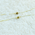 Set of 2 Delicate Damroo Rakhi Set of 2 Delicate Damroo Rakhi