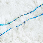 Set of 2 Evil Eye Thread Rakhi Set of 2 Evil Eye Thread Rakhi