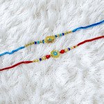 Set of 2 Handcrafted Rakhi Collection Set of 2 Handcrafted Rakhi Collection