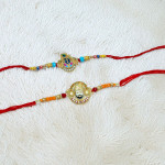 Set of 2 Krishna Theme Rakhi Set of 2 Krishna Theme Rakhi