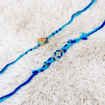 Set of 2 Modern Designer Evil Eye Rakhi Set of 2 Modern Designer Evil Eye Rakhi