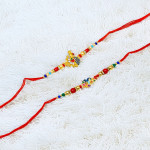 Set of 2 Rakhi with Elegant Design Set of 2 Rakhi with Elegant Design