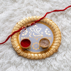 Sibling Love: Handmade Rakhi Thali Edition