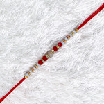 Sleek and Smart Beaded Rakhi Sleek and Smart Beaded Rakhi