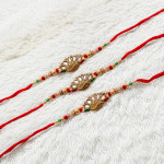 Soulful Handcrafted Care Rakhi Trio