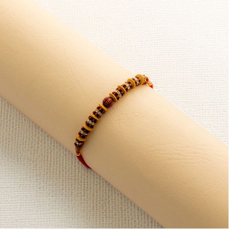 Sparkling AD and Beads Rakhi Sparkling AD and Beads Rakhi