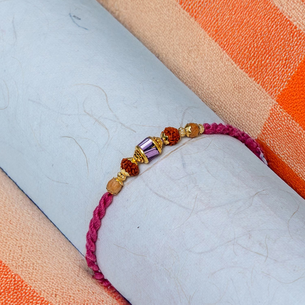 Success and Strength Rudraksh Rakhi Success and Strength Rudraksh Rakhi