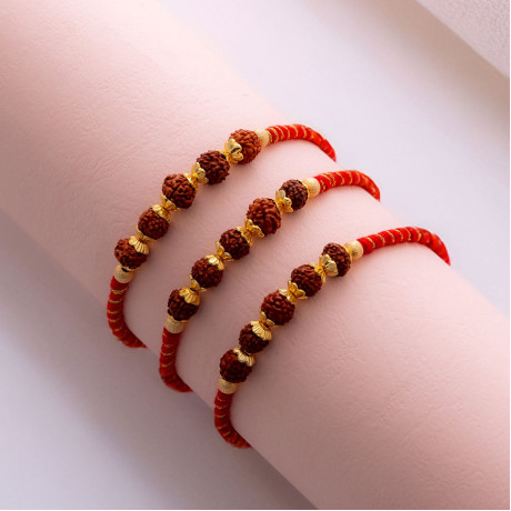 Symphony of Care Handcrafted Rakhi Set of 3