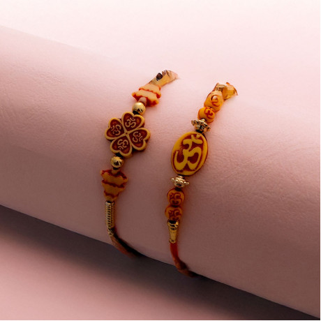 The Perfect Sibling Gift: Love, Care Rakhi Duo