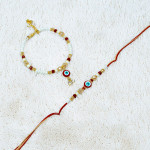 The Power Couple Premium Evil Eye Rakhi The Power Couple Premium Evil Eye Rakhi