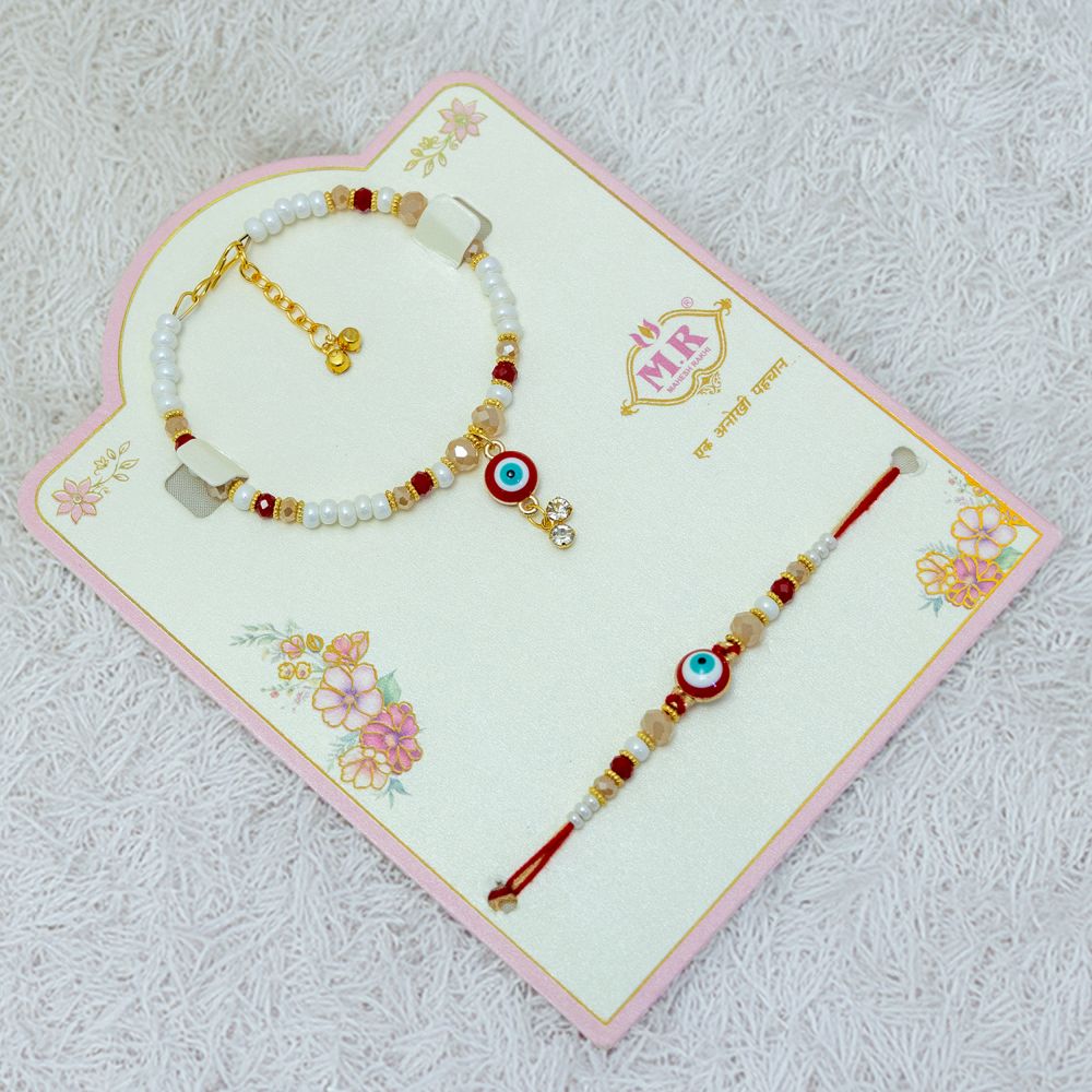 The Power Couple Premium Evil Eye Rakhi The Power Couple Premium Evil Eye Rakhi