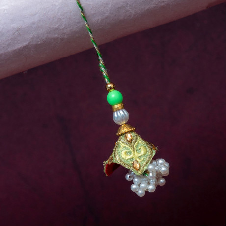 Timeless Beaded Lumba Rakhi