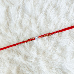 Timeless White Pearl Rakhi