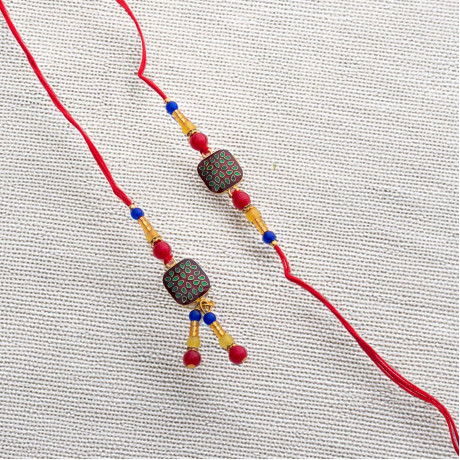 Trendsetting Rakhi Lumba Pair