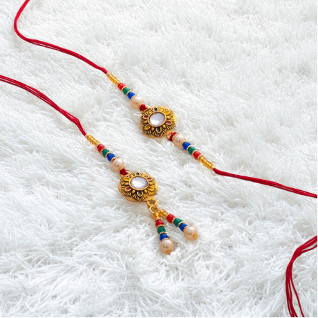 Unbreakable Connection Rakhi Lumba Set