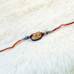 Vadapav Motif Kids Rakhi